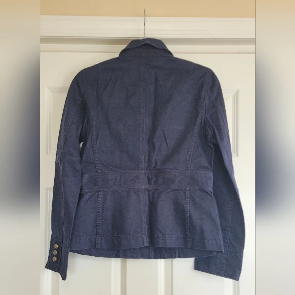 J. Crew Navy Military Jacket - Size XS